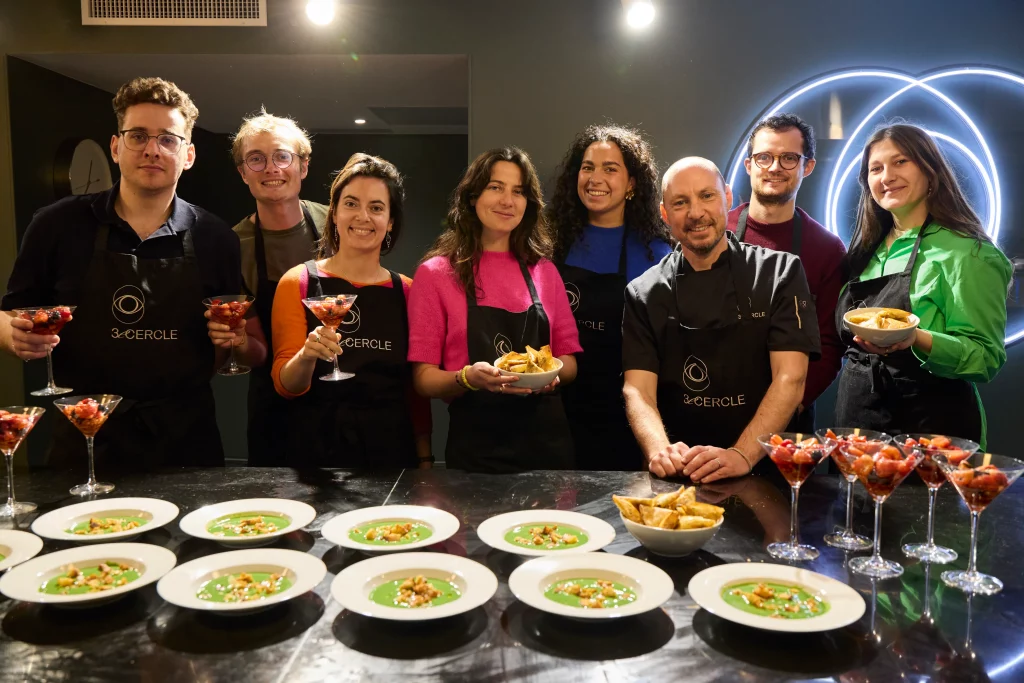 Cours de cuisine entre amis